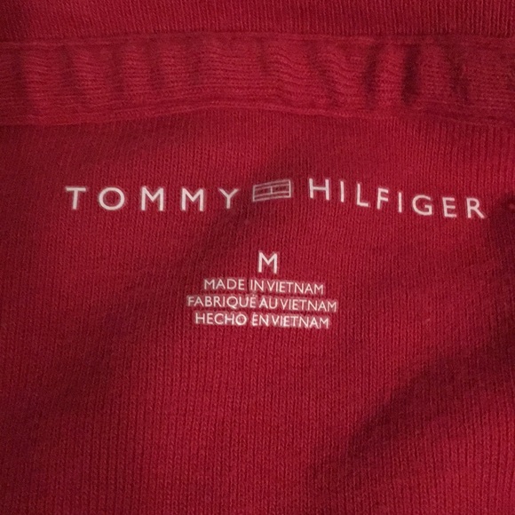 Red Tommy Hillfiger Shirt - Picture 2 of 7